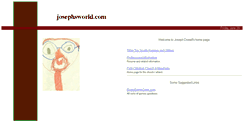 Desktop Screenshot of josephsworld.com